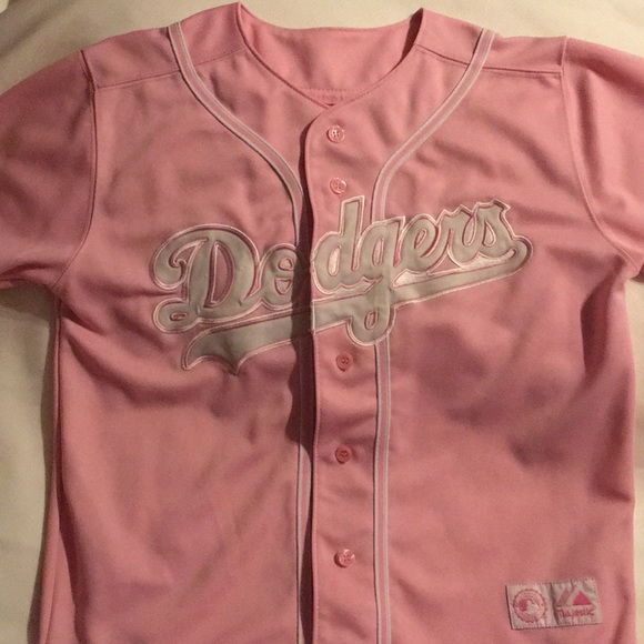 pink angels baseball jersey